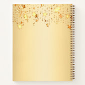 Carnet Script de nom d'étoiles Gold (Dos)