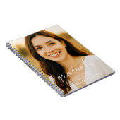 Carnet Script de photo de fin d'études de dernière année (Côté Droit)