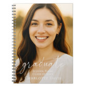 Carnet Script de photo de fin d'études de dernière année (Devant)