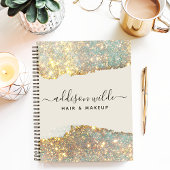 Carnet Script de signature holographique Moderne Glamour 