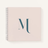 Carnet Script de typographie élégante personnalisée Paste (Devant)