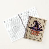 Carnet Script Halloween Sorcière Épouvantable Sombre Pers (Intérieur)