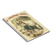 Carnet Scrooge Fantôme de Noël présent victorien (Côté Droit)