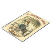 Carnet Scrooge Fantôme de Noël présent victorien (Côté gauche)