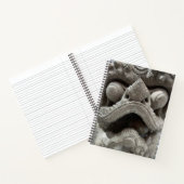 Carnet Sculpture de roche en granit Foo Dog Dragon chinoi (Intérieur)