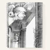 Carnet Sculpture du château de Burgscheidungen Crayon Art (Devant)