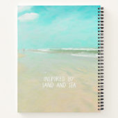 Carnet Sea and Sand Ocean Scene (Dos)