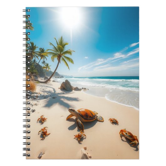 Carnet Sea  Crabs on Tropical Beach – Serene Ocea (Devant)