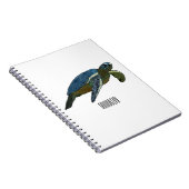 Carnet Sea turtle cartoon (Côté Droit)