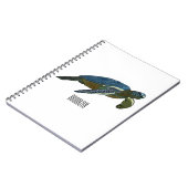 Carnet Sea turtle cartoon (Côté gauche)