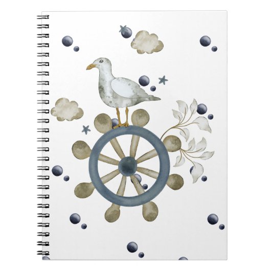 Carnet Seagull Frappe Un Voyage (Devant)