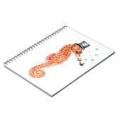 Carnet Seahorse Steampunk (Côté gauche)