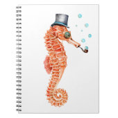Carnet Seahorse Steampunk (Devant)