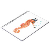Carnet Seahorse Steampunk (Côté gauche)