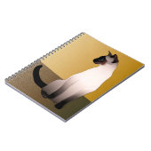 Carnet Seal Point Siamese Chat (Côté gauche)