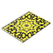Carnet Seamless abstract mandala hearts bright round orna (Côté gauche)