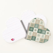 Carnet Seamless Scandinavian Christmas tree pattern (Intérieur)