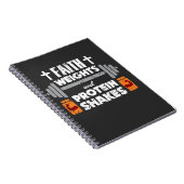 Carnet Séance d'entraînement chrétienne d'exercice (Côté Droit)