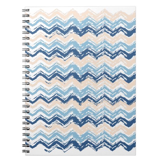 Carnet Seashore Scribble ZigZag (Devant)