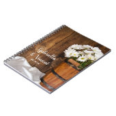 Carnet Seau en bois Blancs marmites Country Grange Mariag (Côté gauche)