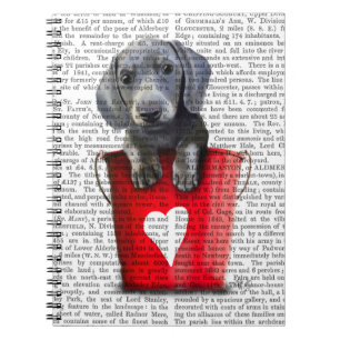 Carnet Seaux de chiot de teckel d'amour