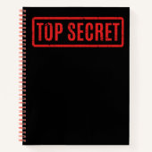 Carnet secret de pointe noir (Devant)