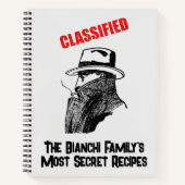Carnet secret de recettes familiales (Devant)
