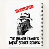 Carnet secret de recettes familiales (Dos)