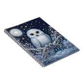 Carnet Secrets de la nuit d'hiver – Chouette harfang (Côté Droit)
