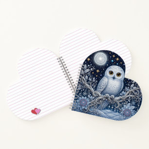 Carnet Secrets de la nuit hivernale – Harfang des neiges