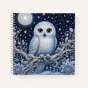 Carnet Secrets de la nuit hivernale – Harfang des neiges