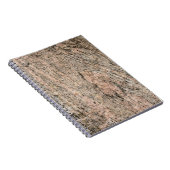 Carnet Sédiments roses et roches de granit noir (Côté Droit)