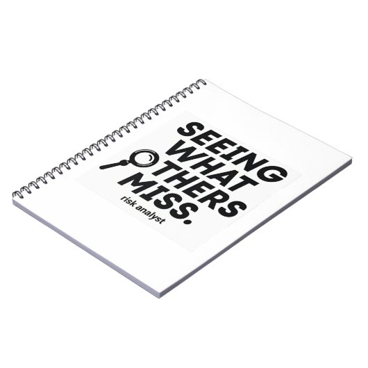 Carnet Seeing What Others Miss – Risk Analyst (Côté gauche)