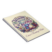 Carnet Seeking Refuge in Books Whimsical Celestial (Côté Droit)