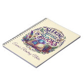 Carnet Seeking Refuge in Books Whimsical Celestial (Côté gauche)