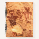 Carnet Sego Canyon Rock Art Utah (Devant)