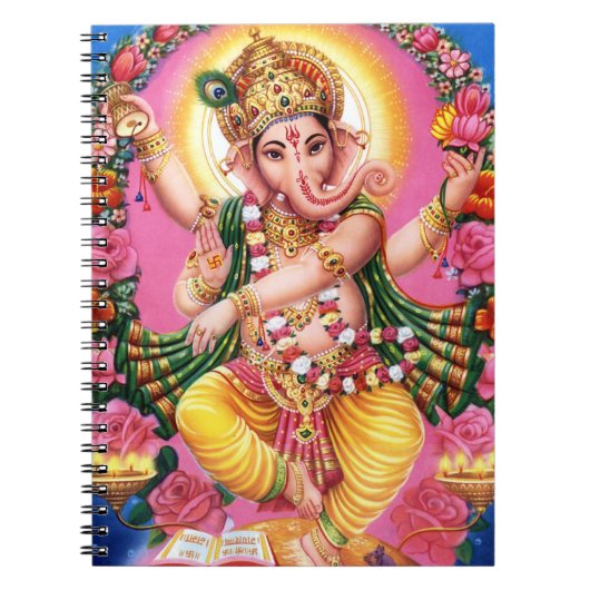 Carnet Seigneur Ganesha de danse (Devant)