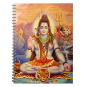 Carnet Seigneur Shiva Meditating Notebook (Devant)