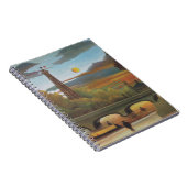 Carnet Seine et Tour Eiffel au coucher du soleil par Henr (Côté Droit)