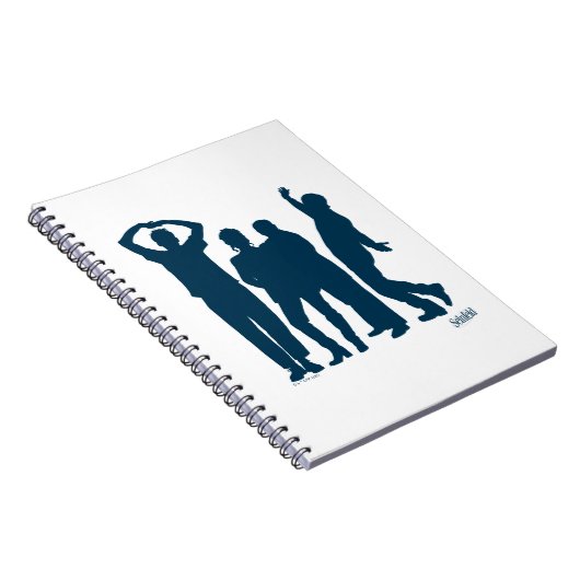 Carnet Seinfeld | Graphique de silhouette de groupe (Côté Droit)