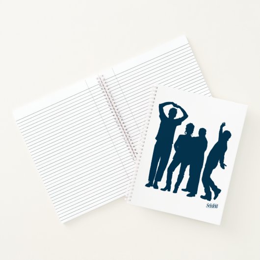 Carnet Seinfeld | Graphique de silhouette de groupe (Intérieur)