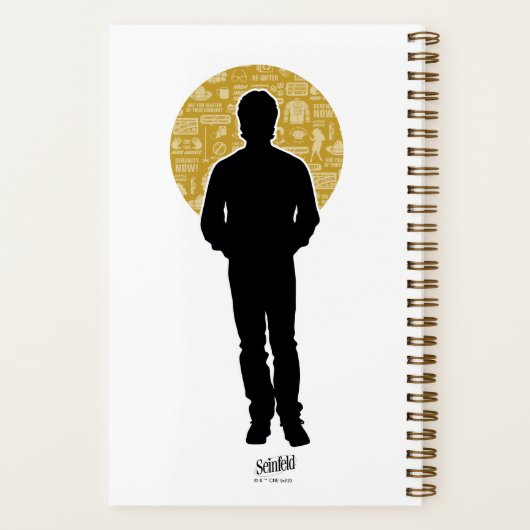 Carnet Seinfeld | Jerry Seinfeld Silhouette (Verso)