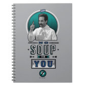 Carnet Seinfeld | Pas De Soupe Pour Vous Graphique (Devant)