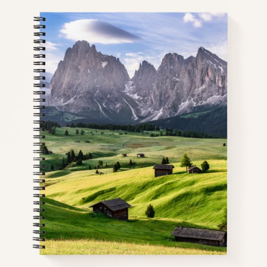 Carnet Seiser Alm | Alpes Dolomites, Italie (Devant)