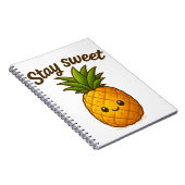 Carnet Séjour sucré - Ananas mignon (Côté Droit)