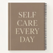 Carnet Self Care Every Day" Inspirational School Notebook (Dos)