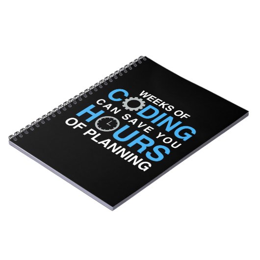 Carnet Semaines De Programmation Du Codage (Côté gauche)