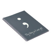 Carnet Semicolon / Mon histoire n'est pas encore terminée (Côté Droit)