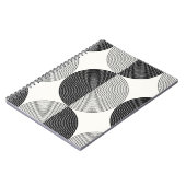 Carnet Semicules géométriques : motif simple. (Côté gauche)