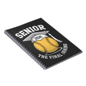 Carnet Senior The Final Inning 2026 Softball Graduation (Côté Droit)